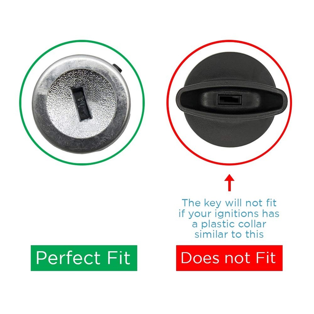 Keyless2Go Replacement for New Keyless Entry Remote Key Select Ford Escape Ex...