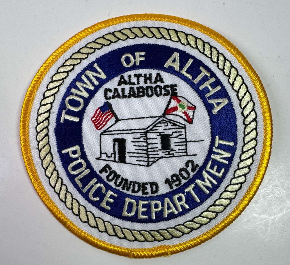 Altha Police Florida FL Patch CC9
