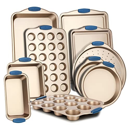 NutriChef NCSBSG60 10-Piece Nonstick Bakeware Set
