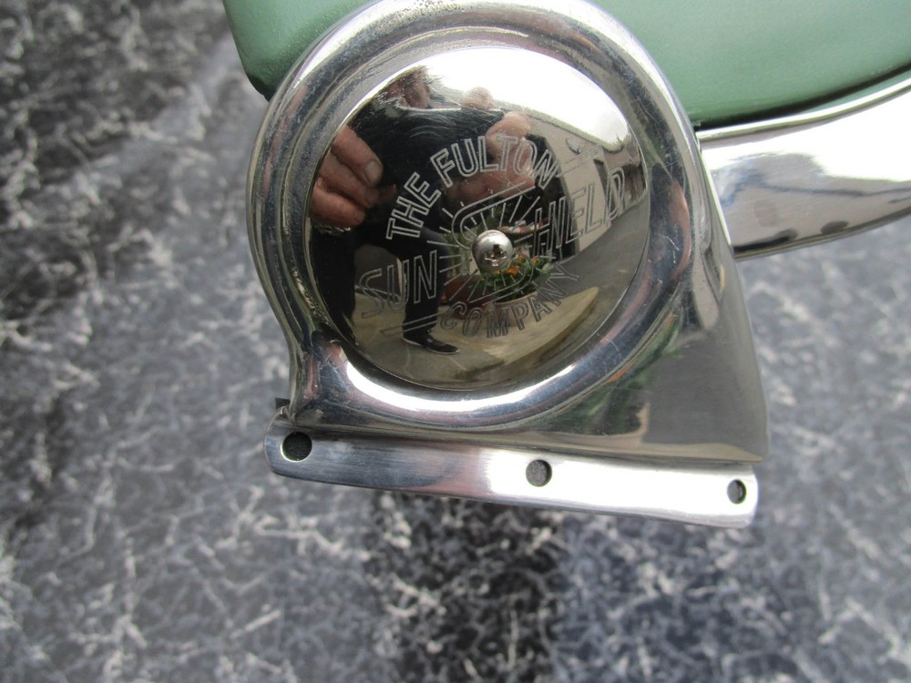 FULTON 1000 DELUXE SUN SHIELD END MOUNT LOGO CAPS