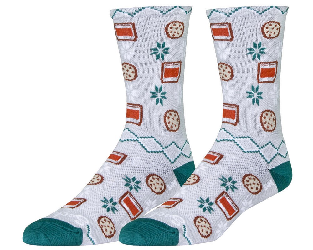 Sockguy 6" Socks (Santa Snacks)