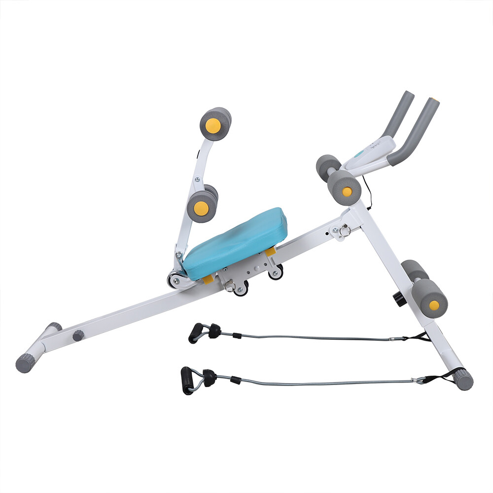 Adjustable Rider Machine Trainer Rowing Machine Ab Workout Equipment Training US
