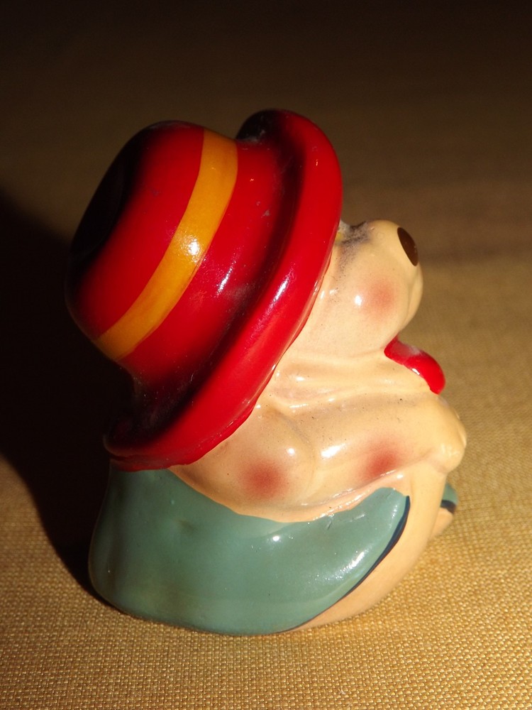 2" HIGH DOG WITH RED HAT PENCIL SHARPENER