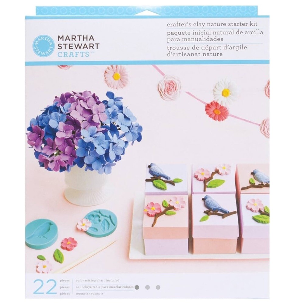 Martha Stewart Crafter’s Clay Nature Starter Kit