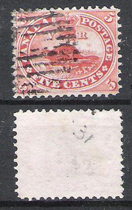 CANADA 1859-1864 5c (JF)