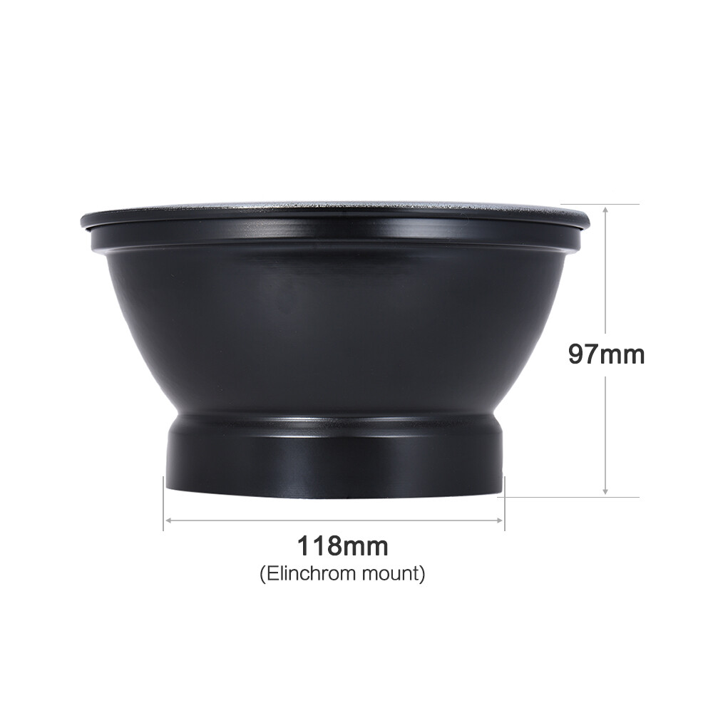 7" / 180mm Elinchrom Mount Standard Reflector Diffuser Shade Shade E4Q8