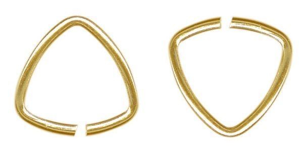Triangle Bails for Jewelry Making 9.5mm (3/8") each side ~ No Lead No Nickel