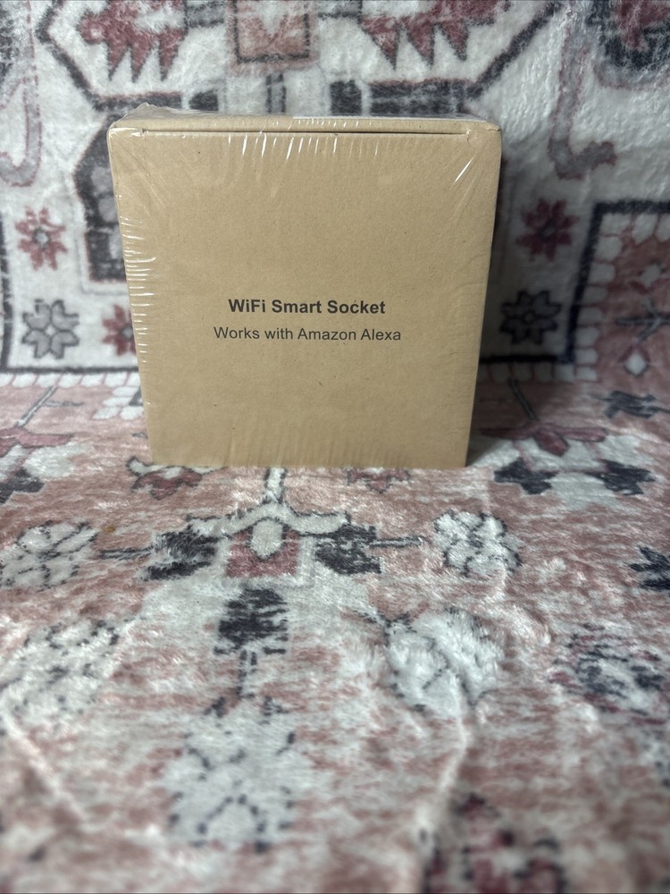Wifi Smart Socket Works With Amazon Alexa Sealed Box UNOPEN