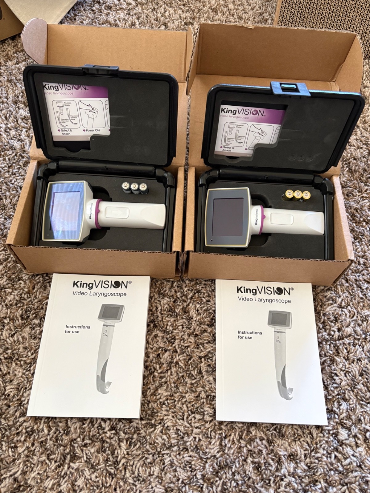 King Vision Video Laryngoscope BRAND NEW