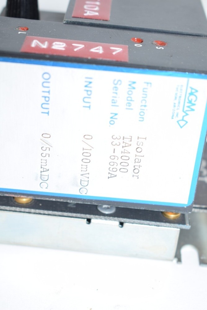 AGM ELECTRONICS TA4000 TRANSFORMER VOLTAGE ISOLATOR Direct Current Transmitter