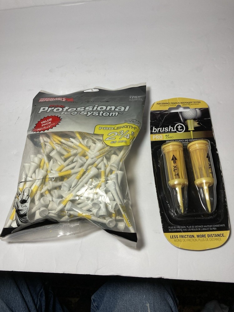 Pride And Brush Golf Tees New In Package