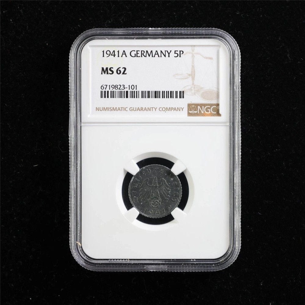 1941A GERMANY 5P NGC MS 62