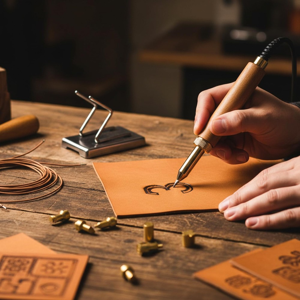 99 Pcs Wood Burning Tips Kit Pyrography Tip Set Gold + Silver