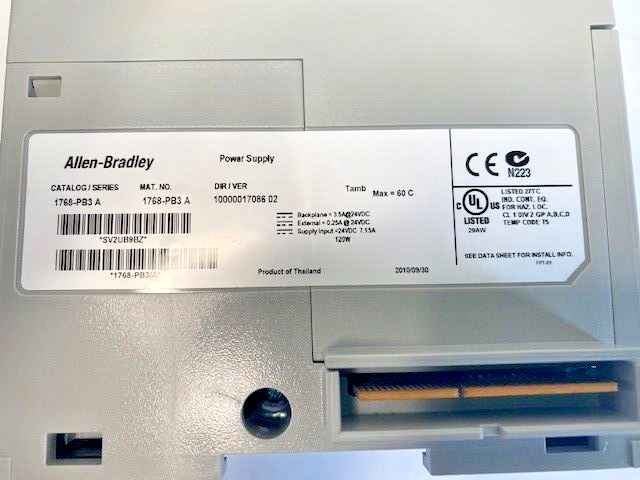 Allen-Bradley 1768-PB3 POWER SUPPLY COMPACTLOGIX PLC