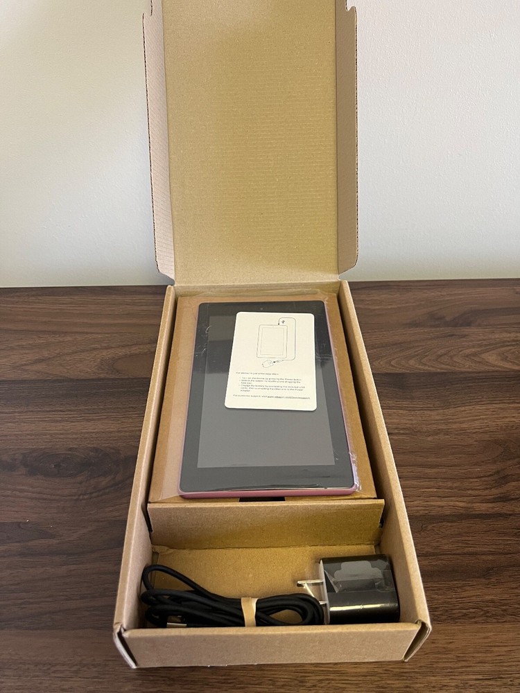 Fire 7 tablet, 7" display, 16 GB, (2019 release), Plum