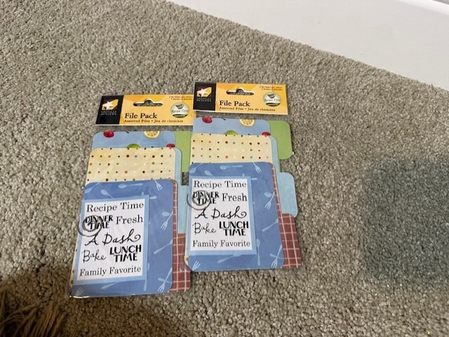 Recipe Time Collection - Assorted File Pack - TX
