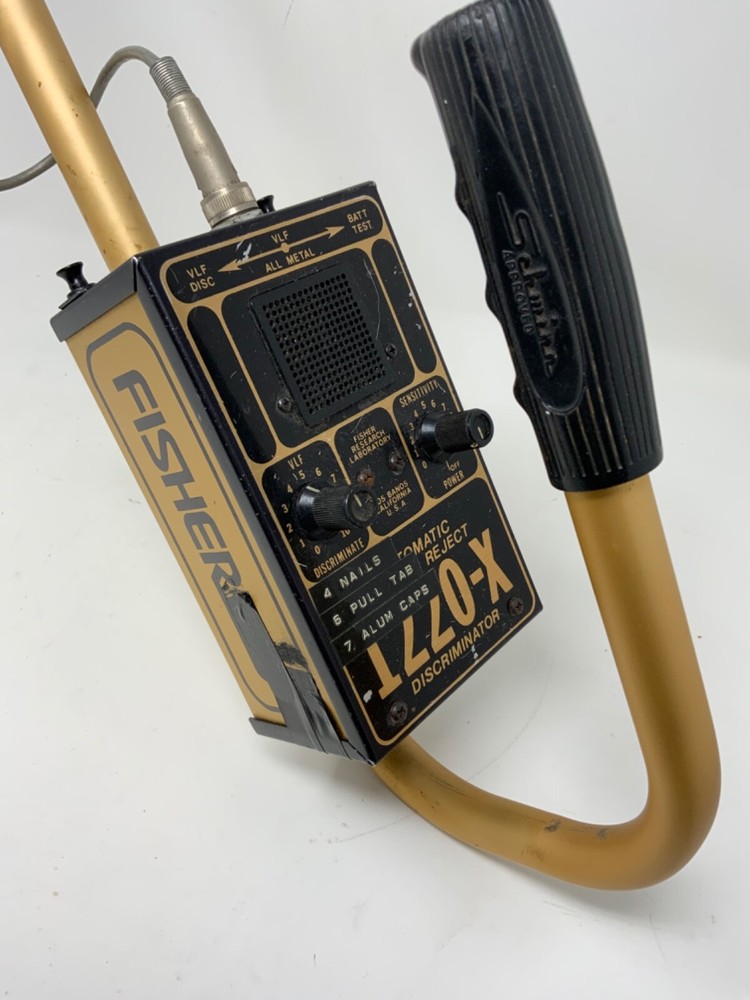 Fisher Metal Detector M-Scope Model 1220-X Discriminator Tested Working