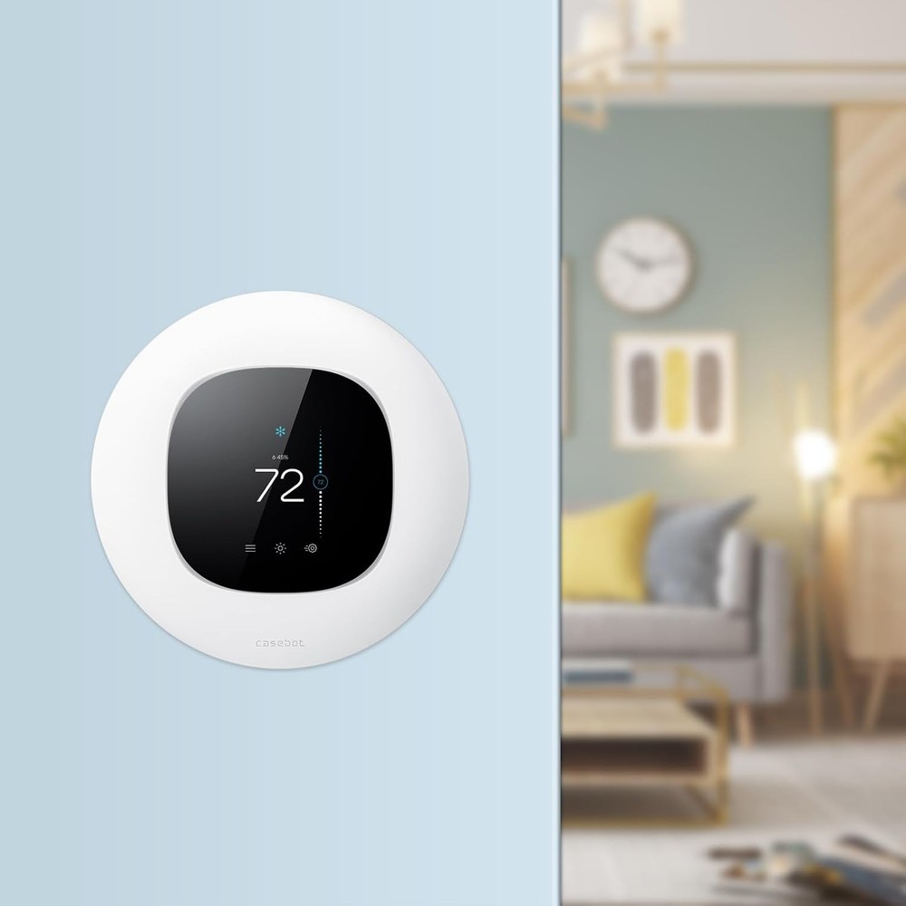 CaseBot Wall Plate for Ecobee3 Lite / SmartThermostat, White