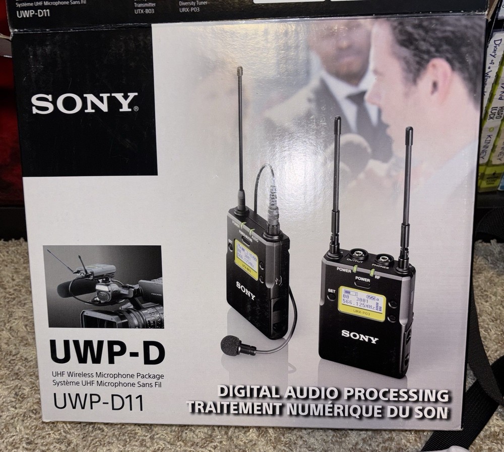 Sony UWP-D UWP-D11 UHF Wireless Microphone Package Digital Audio Processing