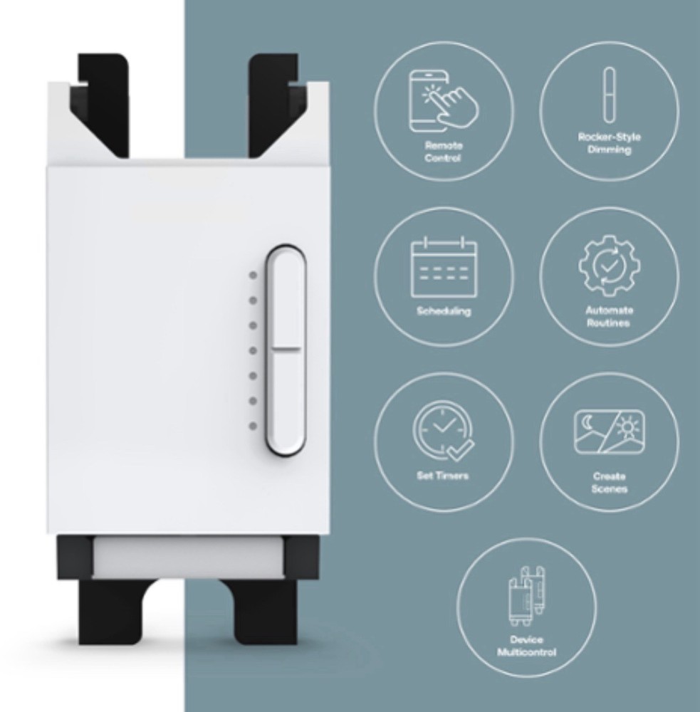 Deako Single Pole Smart Dimmer. Smart Home.