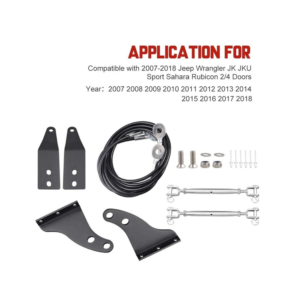 JK Limb Riser Adjustable Limb Risers Kit Through the Jungle Protect... Fast Ship