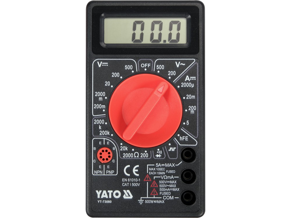 Yato Universal Multimeter Digital Buzer YT-73080