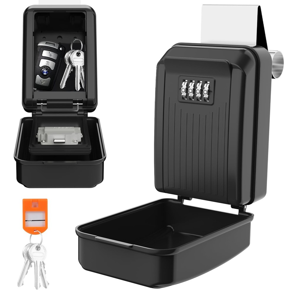 Car Window Lock Box for Turo, Key with Labeling