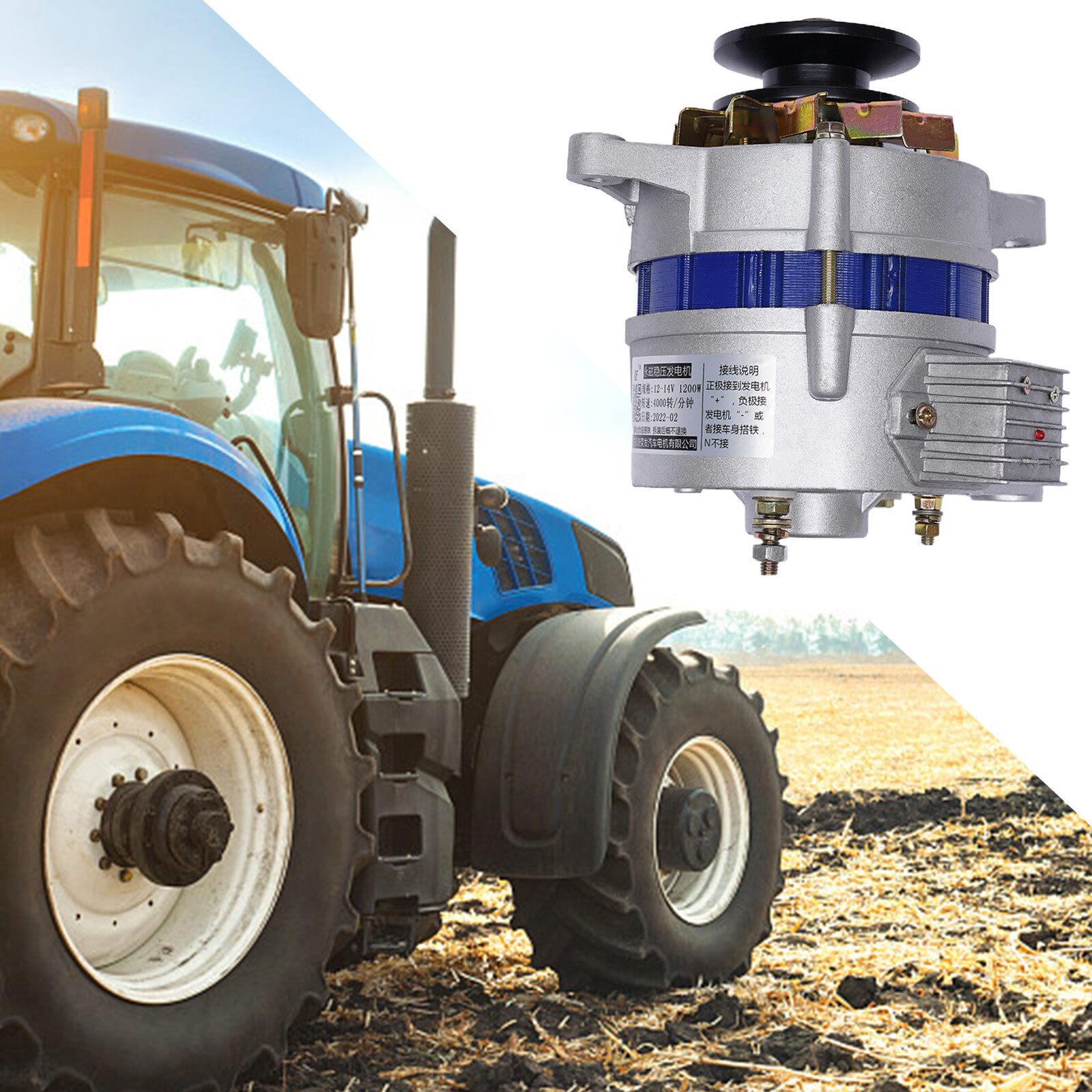 PMA Permanent Magnet Alternator 1200W Pure Copper Synchronous Generator Low Rpm