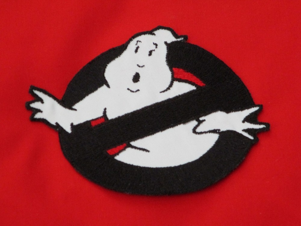 CHILD-size Ghostbusters Frozen Empire No Ghost & Name Tag Patch Set [hook/loop]