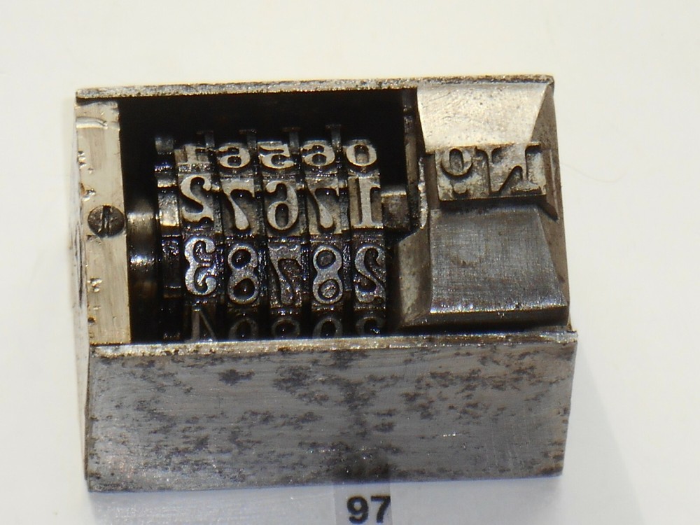 Letterpress Numbering machine | (Roberts #27) | 97