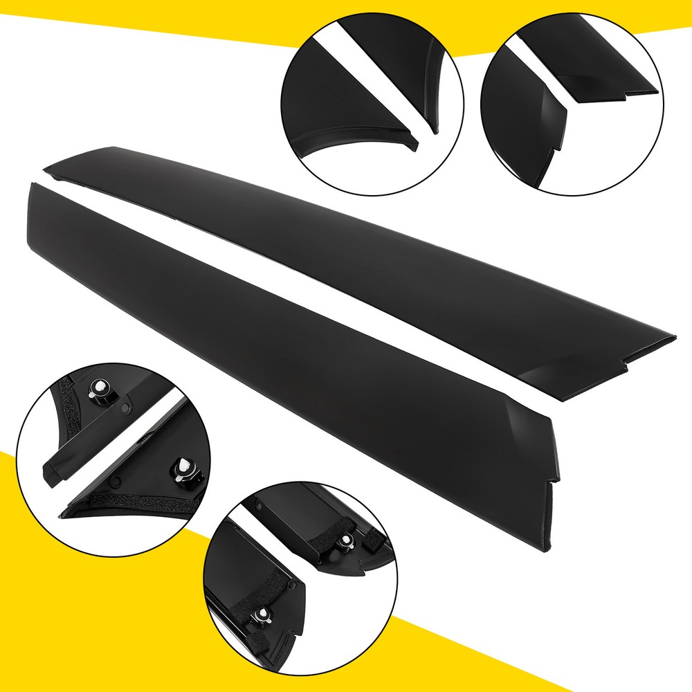 2Pcs Front Windshield Trim Finisher A Pillar Post For Range Rover L322 2003-2012