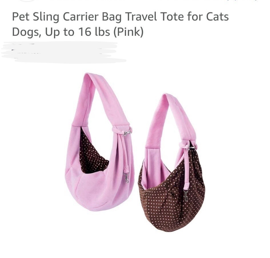 Reversible Pet Sling