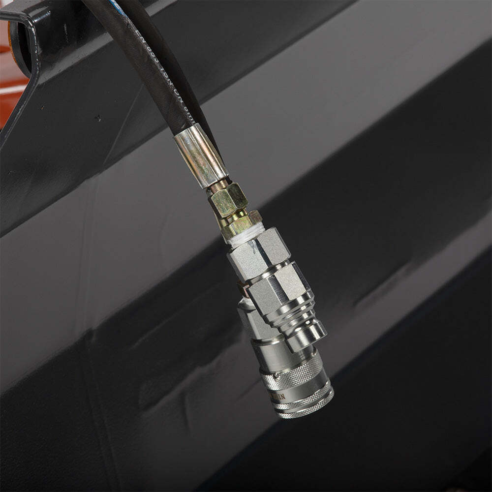 Titan Attachments 48" Hydraulic Dirt & Snow Pusher, Dozer Blade Mini Skid Steer