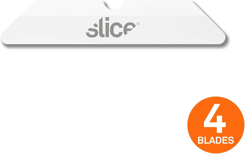 Durable 24-Pack Replacement Ceramic Blades with Pointed Tip - 11X Longer Life