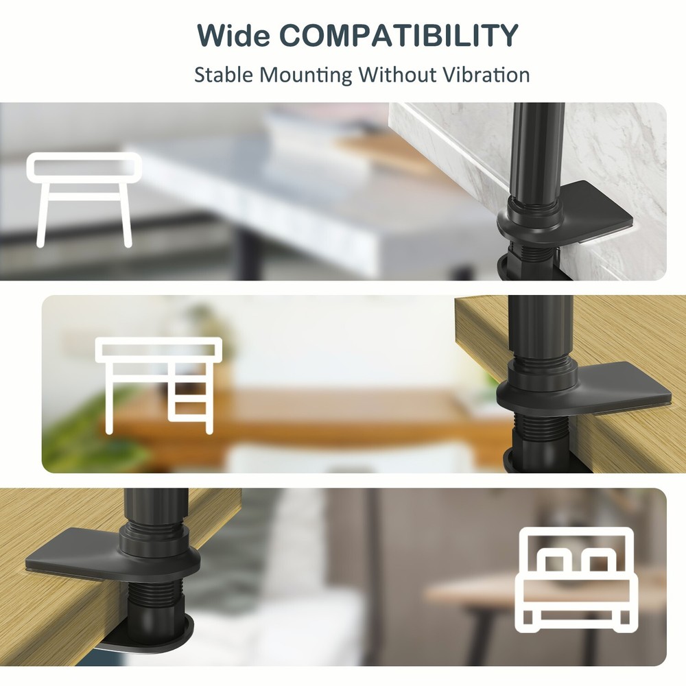 Universal Tablet Floor Stand – Adjustable Holder For iPad/iPhone/Samsung Devices