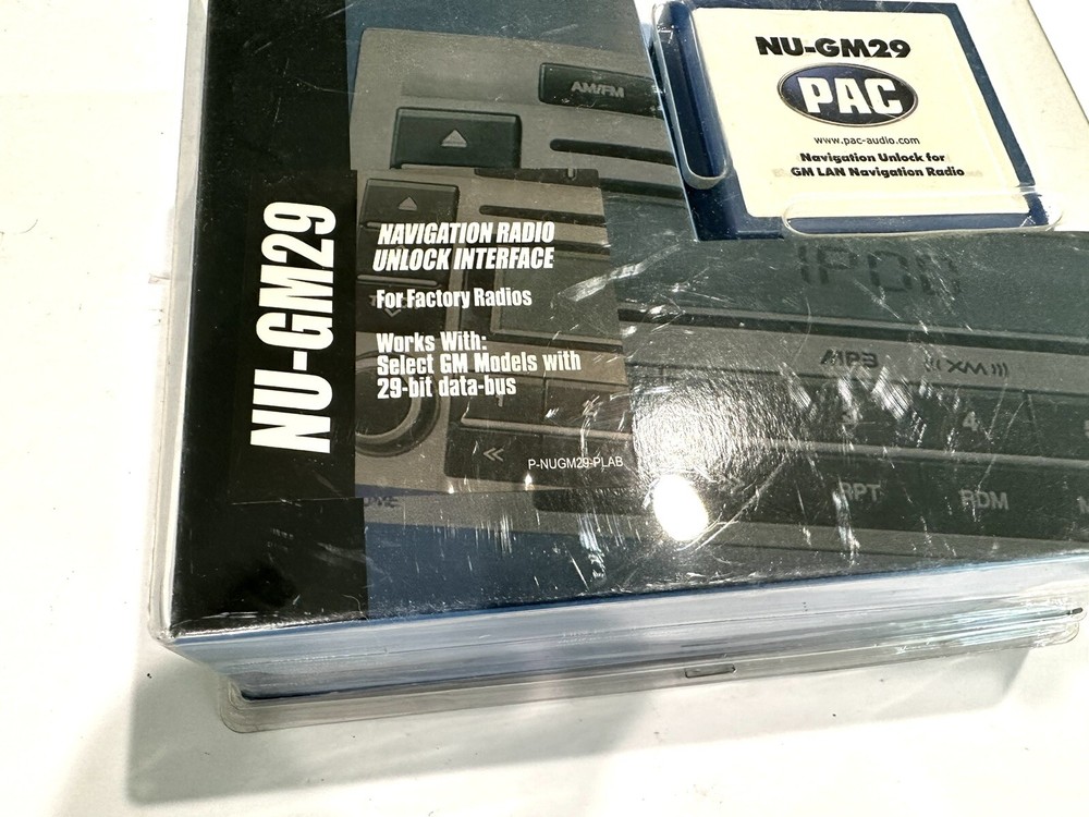PAC NU-GM29 Navigation Radio Unlock Interface for GM 29-bit Data-Bus Vehicles