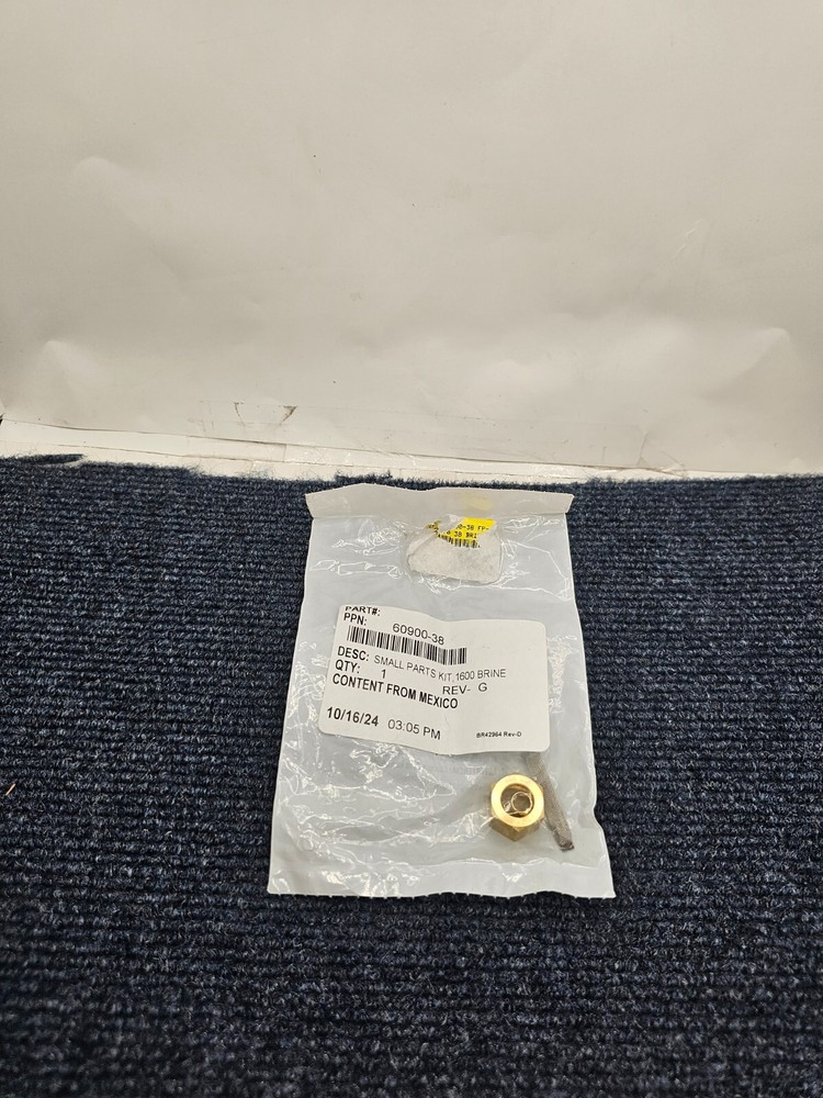 60900-38: Brine Fitting Nut Ferrule Insert