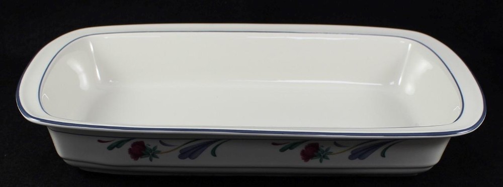 Lenox POPPIES ON BLUE 13" Rectangular Baker GOOD CONDITION