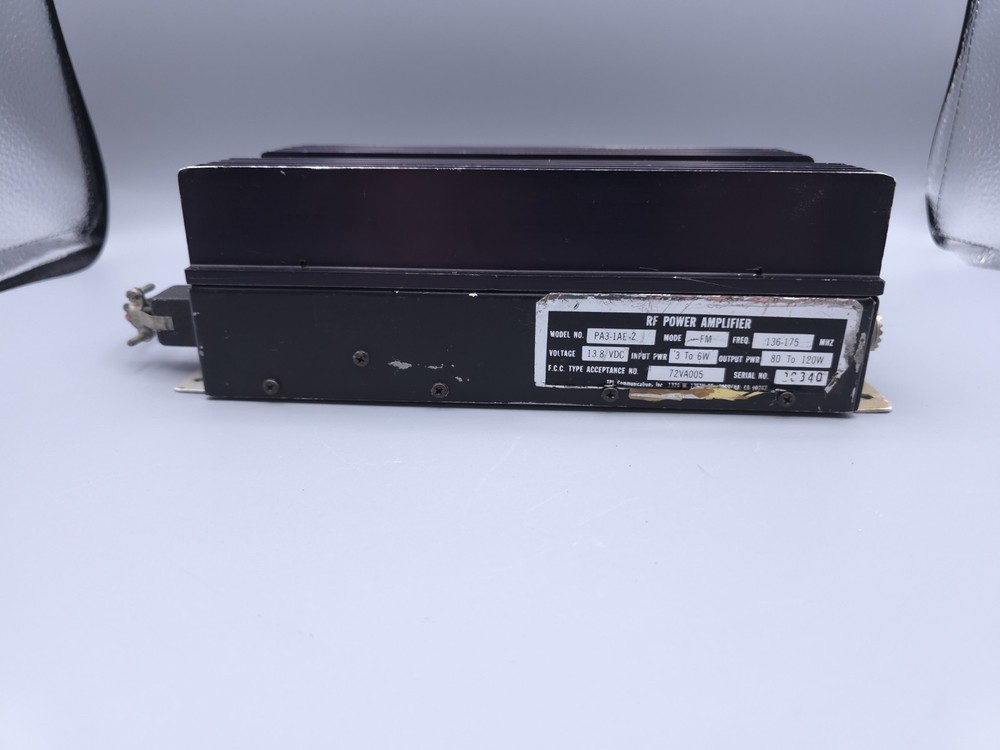 TPL Communications FM RF Power Amplifier TESTED TPI