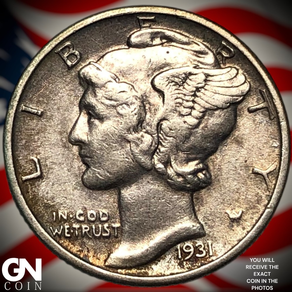 1931 S Mercury Dime Z2877