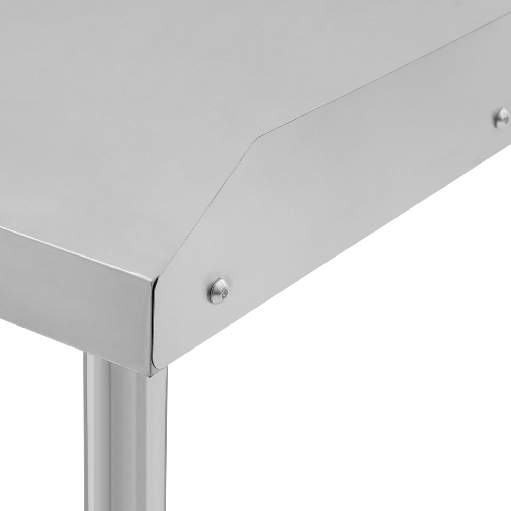 Adjustable Stainless Steel Work Table for Kitchen and Garage Storage