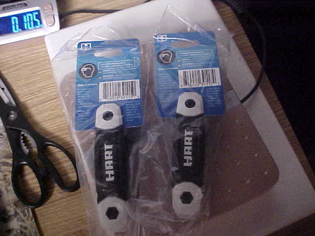 Hart 9pc Folding Hex Keys/ Hart 8pc Folding Star Keys