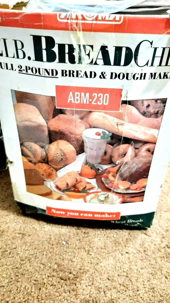 Aroma BreadChef 2 Pound Bread Maker Bread Machine ABM-230