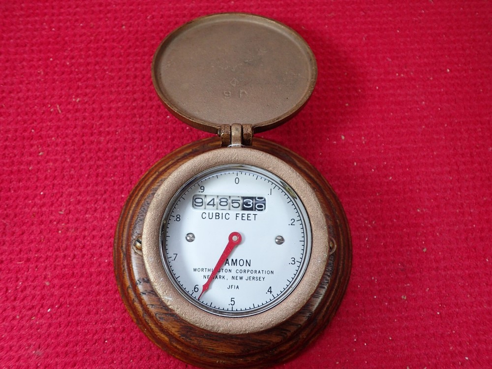 Worthington Gamon Complete Meter Clean & Nicely Mounted