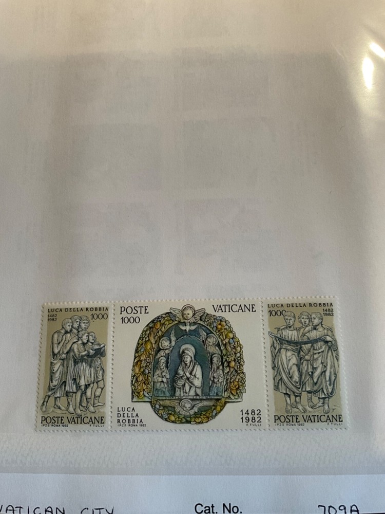 Vatican  Scott #709a  never hinged