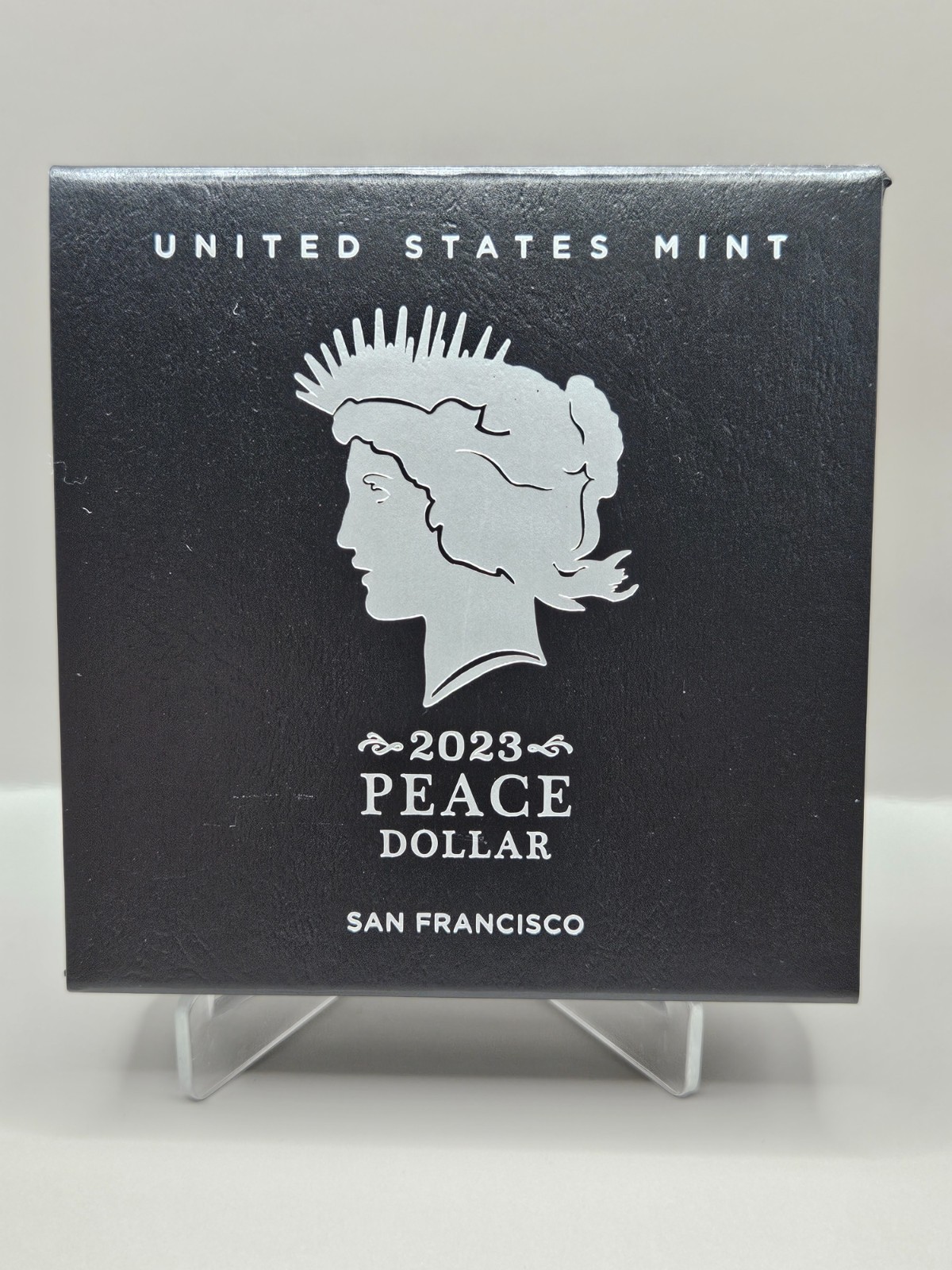 2023 Peace Silver Dollar Proof - OGP Box & COA (23XL)