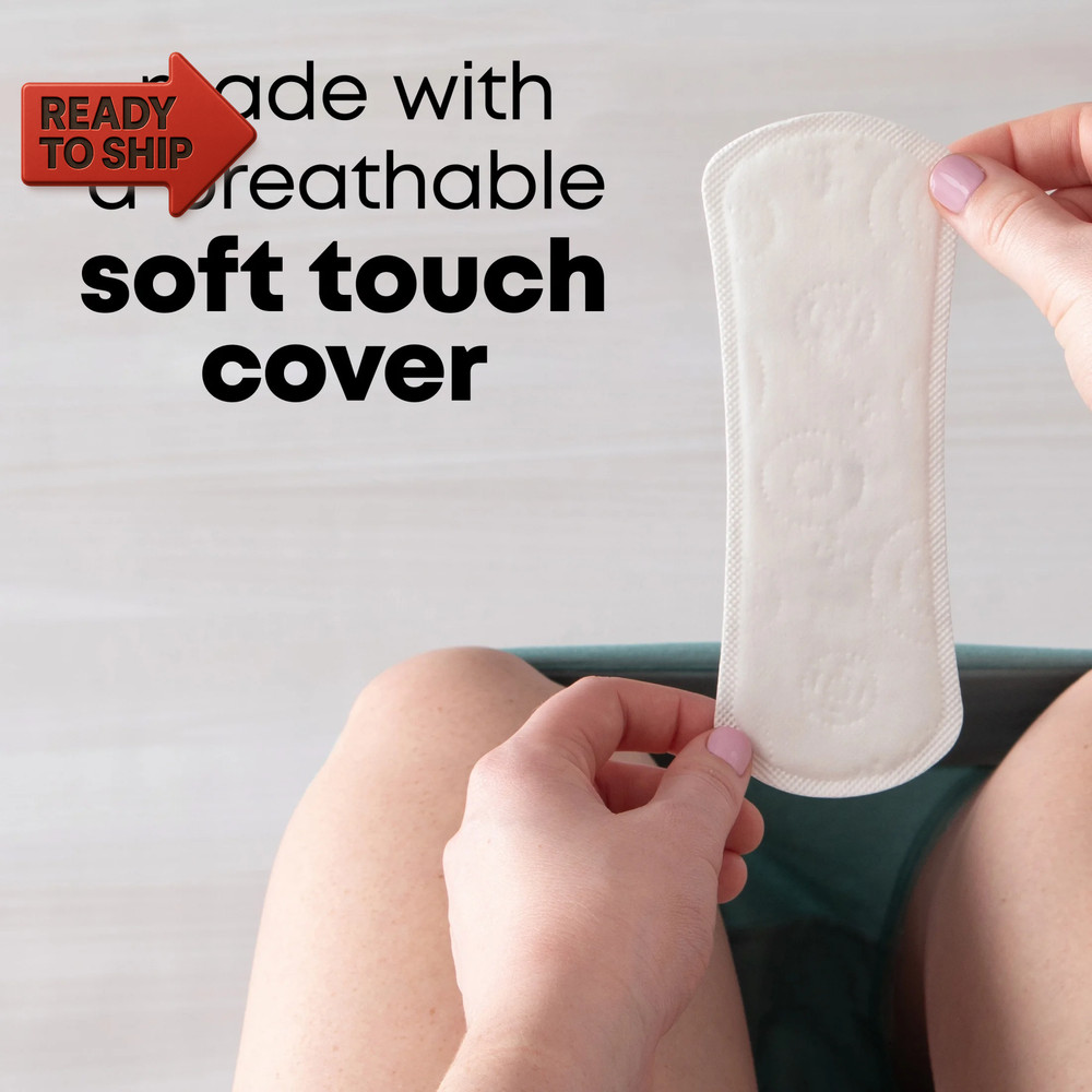 U by Clean & Secure Panty Liners, Light Absorbency, Extra Coverage, 80 Co