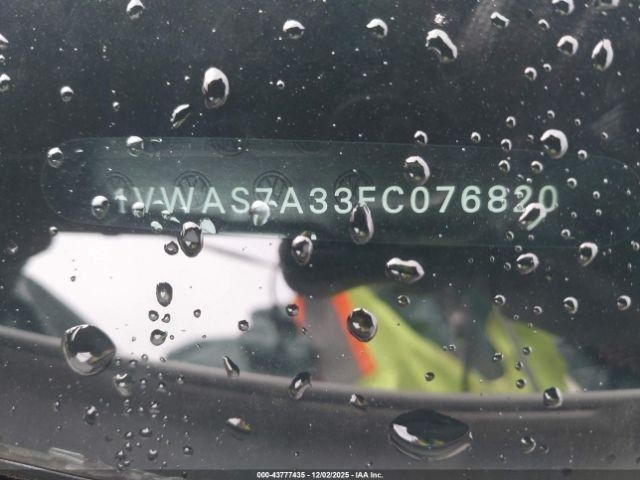 PASSAT 2015 Glove Box 4936879