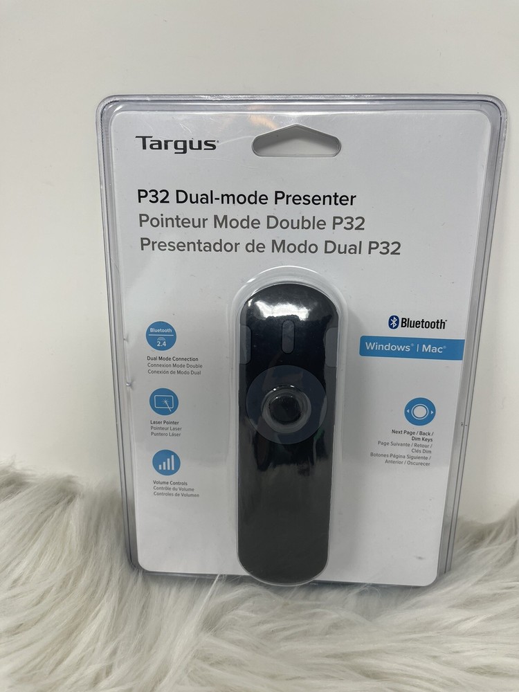 Targus P32 Dual Mode Presenter Pointer Bluetooth AMP32GL