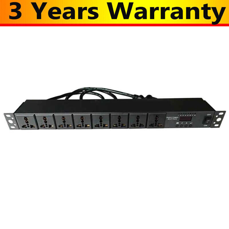 CP0802 Power Sequence Controller Power Supply Sequencer 8 Sockets & Smart Switch